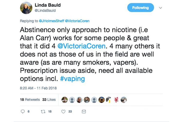 Linda-Bauld-tweet