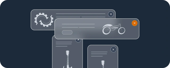 Misleading or non-industry-related ads