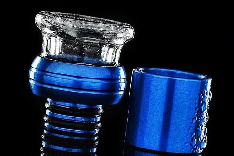 Clear RUIYITECH 810 Drip Tips Acrylic/PEI Drip Tip Wide Bore Mouthpiece for 810 Atomizers 
